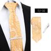 Corbata de Negocios a Rayas para Hombre Formal Profesional Roja Azul Atada a Mano Imitación Seda 7.5cm Stock Listo de Fábrica