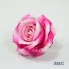 Flor rosa de franela artificial al por mayor decoración de boda flor decoración de pared guirnalda DIY caja de flores con sombrero de flores flor flor de seda