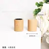 En Stock 16-28mm Tapones de Madera para Perfume, Tapones de Madera para Aromaterapia, Tapones de Madera Natural para Perfume, Fabricante de Tapones de Madera de Bambú para Cosméticos, Venta al por Mayor