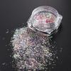 Brillo para uñas lentejuelas ópalo 8 colores embotellado disco brillante uña joyería DIY con uña directa de fábrica