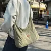 Bolsa Tote de Gran Capacidad para Comercio Exterior para Mujer 2025 Nueva de Moda Versátil Bolso de Hombro Cruzado Bolso Sencillo Casual para Viajes