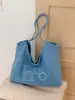 Bolsa Jeans para Mulheres 2026 Nova Coleção Primavera e Verão Leve para o Dia a Dia Bolsa Tote Grande Capacidade Bolsa de Ombro Único