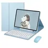 2025 Funda Protectora de 11ª Generación Mini6 Teclado Bluetooth Pro11 con Teclas Redondas TPU Ranura para Lápiz Soporte de Funda de Cuero Succión Magnética