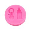 Molde de Silicone Formato Bico de Mamadeira Molde para Bolo Fondant Chocolate Molde para Assar DIY