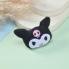Broche de Pelúcia de Desenho Animado Broche de Pelúcia Fofo Kuromi Pochacco Distintivo de Bolsa Acessórios de Vestuário para Cachecol