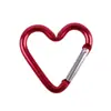 Fabricante Hebilla de Aleación de Aluminio en Forma de Corazón DIY para Ropa Infantil Gancho Mini en Forma de Corazón para Bolsos Pequeños