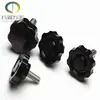 Fornecimento Direto do Fabricante Original de Dongguan: Acessórios para Máquinas-Ferramenta, Manípulo Bakelite em Forma de Estrela, Manípulo Flor de Ameixeira, Pode Ser Rosqueado
