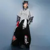 Ropa de Street Dance para Niños Conjunto de Sudadera a Cuadros Estilo Retro Americano Falso de Dos Piezas Estilo Academia Hip Hop Versión Coreana Ropa de Performance