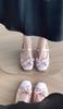 Sapatos Mary Jane Femininos de Salto Alto com Laço 2025 Novo Estilo Francês Salto Grosso Sapatos de Ballet Sapatos Estilo Francês que Aumentam a Altura