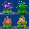 Plantas Acuáticas Artificiales para Acuario, Decoraciones de Plantas Acuáticas de Plástico para Micro-Paisajismo, Plantas Acuáticas Falsas para Paisajismo de Acuarios, Venta al por Mayor por Fabricante