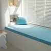 Almofada para Bay Window, Almofada para Peitoril de Janela, Universal para Todas as Estações, Almofada de Assento de Esponja Removível e Lavável, Tapete Tatami Tendência de Algodão e Linho, Personalizável e Respirável