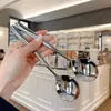 Cuchara de acero inoxidable 316L para el hogar, versión extendida, pesada y finamente pulida, cuchara de estilo coreano apta para alimentos, cuchara de cena occidental de alta gama estilo ins