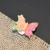 Nuevo Lindo Dibujo Animado de Primavera Hebilla de Encaje para Cordones Estilo Princesa Chica Gato Flor para Zapatos de Niño Accesorio Hebilla