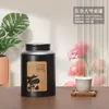 Bote para Té Lata Metálica Té Negro Té Blanco Cáscara de Mandarina Bote de Almacenamiento Medio Libra Resistente a la Humedad Lata Sellada de Hoja de Lata Universal Pintado a Mano