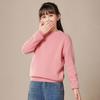 Andy Suéter de Punto de Terciopelo Cuello Alto Manga Larga Base Simple Mismo Estilo para Hombres y Mujeres Ropa de Otoño e Invierno para Niños
