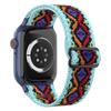 Adequado para Pulseira de Nylon Apple Pulseira Étnica iwatch Pulseira Trançada Apple 8 Fivelas Pulseira de Relógio Linha de Carro