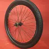 Par de Rodas para Bicicleta de Montanha Aro 18/20/22/24/26 Polegadas Roda Dianteira Roda Traseira Freio a Disco Liga de Alumínio Aro de Parede Dupla Faca