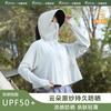 Ropa de Protección Solar de Seda de Hielo para Mujer Verano 2025 Nuevo Estilo Capa Fresca de Seda de Hielo Ropa de Protección Solar Anti-UV Sección Delgada