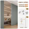 Artefacto Separador de Ambiente sin Taladrar Cortina Plegable para Puerta Pantalla de Dormitorio Cortina Bloqueadora para Balcón Abierto Sala de Estar