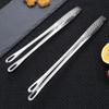 Pinça para churrasco estilo coreano clip para churrasco de aço inoxidável 304 clip para bife clip para churrasco de buffet clip de comida estendido