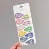 Pinzas de Pelo de Estrellas de Lunares de Colores para Niños, Pinzas BB para Flequillo y Cabello Suelto, Pasadores para Niñas y Bebés, Suaves con el Cabello, Pequeños Accesorios para el Cabello