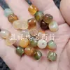 Cuentas de Ágata Pavo Real Estilo Antiguo, Cuentas de Piedra Preciosa Sueltas, Cuentas Cilíndricas de Calcedonia Colorida, Cuentas Espaciadoras, Accesorios para Joyería, Cuentas Hechas a Mano