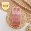 Calcetines de invierno engrosados de vellón de coral para mujer, calcetines navideños lindos de dibujos animados, calcetines para el hogar, calcetines largos hasta la rodilla para mujer, ins