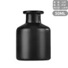 Garrafa de Aromaterapia Barriga Grande Garrafa Vazia Boca de Cartão Sem Fogo Garrafa de Vidro Transparente Flor Seca Planta Fragrância Óleo Essencial Vareta Volátil Garrafa Expansível
