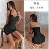 Deseo Sexy Lencería Sexy Uniforme Tentador Club Nocturno Falda de Cadera Secretaria Bata de Batalla Libre Traje de Pasión 0734