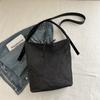Bolso Cubo Moda Coreana Estudiante Viajero Bolso de Otoño para Mujer 2024 Nuevo Bolso Cubo Informal Bolso Cruzado para Hombro