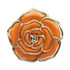 Gancho para Bolso Redondo con Forma de Rosa de Alta Rotación en Stock, Gancho Plegable para Mesa 3D, Gancho Navideño de Flor de Plástico