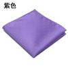 Terno Masculino Lenço de Bolso Vestido de Noivo Estilo Coreano Terno Peito Lenço Lenço Pequeno Quadrado Poliéster Seda Dot Ponto Prateado