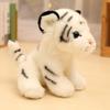 Muñeco de tigre de simulación, lindo tigrito de peluche, recuerdo del zoológico, regalo para jardín de tigres