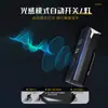 Luz de bicicleta com sensor de luz transfronteiriço luz para pedalar à noite lanterna recarregável por USB lanterna de luz forte farol de bicicleta acessórios de equipamento de ciclismo