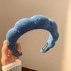 Esponja Alta Cranial Top Hairband Mulheres Face Wash Headband Retro francês de abas largas Acessórios de cabelo Hair Bundle pressionado Hairpin Headwear Atacado