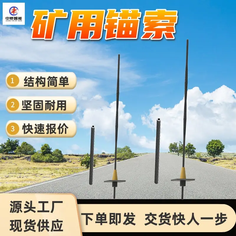 大直径中空注浆矿用锚索