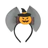 Accesorios para el Cabello de Calabaza de Halloween Diadema de Malla con Lazo de Calabaza Fantasma Fantasma Cabeza Araña Vestido de Escenario Pasador Accesorios para el Cabello