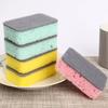 Algodón de Algas Engrosado Extra Grande para Lavar Platos Reforzado Limpiador Absorbente Paño de Limpieza Bob Esponja Bloque para Lavar Platos del Hogar