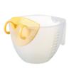 Taza medidora con filtro directo de fábrica de gran capacidad con escala cocina multifuncional filtro deflector líquido de huevo arroz verduras
