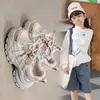 26 Zapatos Transpirables Antideslizantes de Otoño para Niños, Niñas Mayores, Zapatos Infantiles para Otoño y Primavera, Tenis para Niñas Pequeñas para Correr