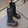 Botas de punto para niña otoño e invierno nuevas transpirables botas largas para niños botas de media caña para niños medianos y grandes moda niña botas altas