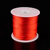 Fio Nº 7 corda trançada corda corda pulseira corda material nó chinês diy pingente trançado à mão pingente