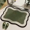Alfombra de Bucle para Puerta de Entrada, Felpudo para Exteriores, Alfombrilla Antideslizante para la Entrada Principal, Alfombrilla de Cocina, Alfombrilla de Lino para Baño