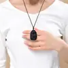 Colgante de obsidiana natural del Buda de la Medicina al por mayor, amuleto de estilo chino para hombres y mujeres, talismán de estatua budista, regalo de joyería