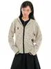 Sudadera con capucha de punto informal de lunares estilo americano transfronteriza para hombre y mujer, corte holgado, bloques de color, chaqueta bordada para otoño e invierno