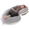 Almofada de Gravidez em Forma de C, Almofada para Dormir de Lado com Proteção para a Cintura, Almofada de Inclinação, Almofada para Proteção da Cintura, Tipo a Almofada de Amamentação para Dormir de Lado com Proteção para a Cintura, Bebê