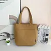 Bolso Cruzado de Lona para Mujer de Gran Capacidad Bolso de Mano de Lona Moderno Versátil Bolso Tote de Hombro Bolso de Hombro para Estudiante Bolso para Tutorías