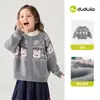 Colección de Cárdigans Suéteres para Niñas Dudu Suéteres para Niños Otoño Manga Larga Ropa de Punto Infantil Ropa para Niños Bebé