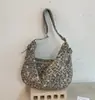 Bolso de Hombro Cruzado Otoño 2026 Nuevo Estampado de Leopardo Europeo y Americano, Bolso de Hombro de Gran Capacidad para Viajar, Bolso de Axila Versátil de Moda