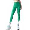 Calça de Yoga para Primavera e Outono Secagem Rápida Cintura Alta Sem Costura Leggings de Yoga Malha para Treino Esportivo Calça Cropped